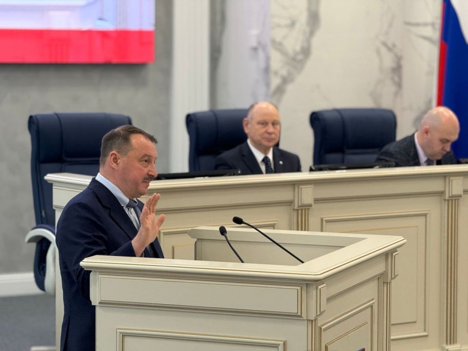 Состоялось 75-е заседание Законодательного собрания Ленинградской области седьмого созыва