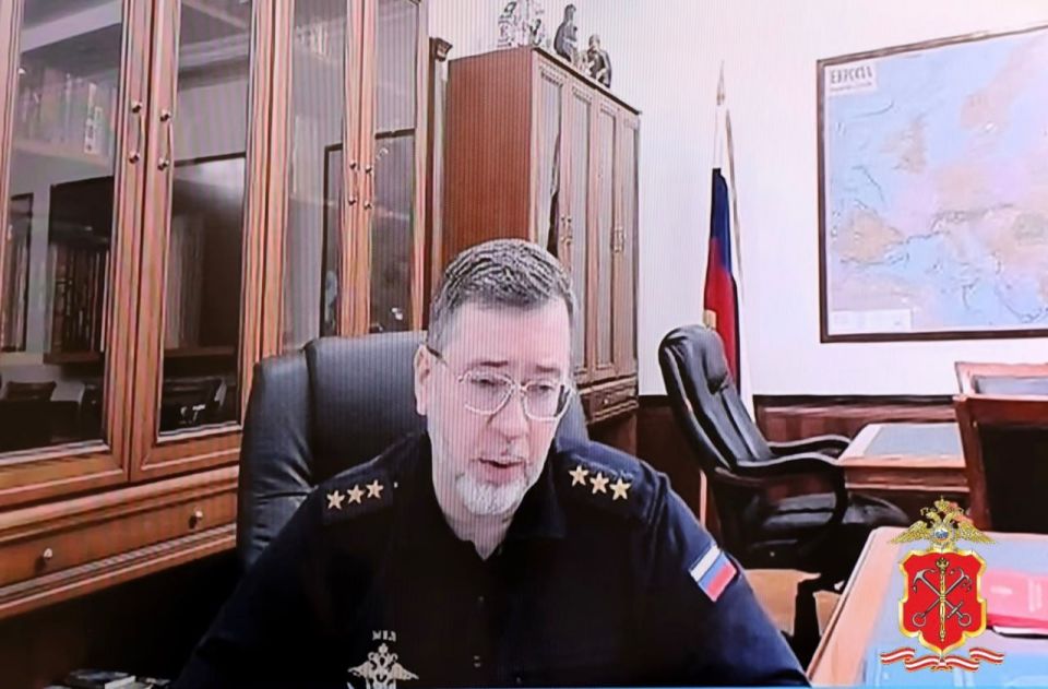 Андрей Храпов подвел итоги работы ГУ МВД России по г. Санкт-Петербургу и Ленинградской области за 2025 год