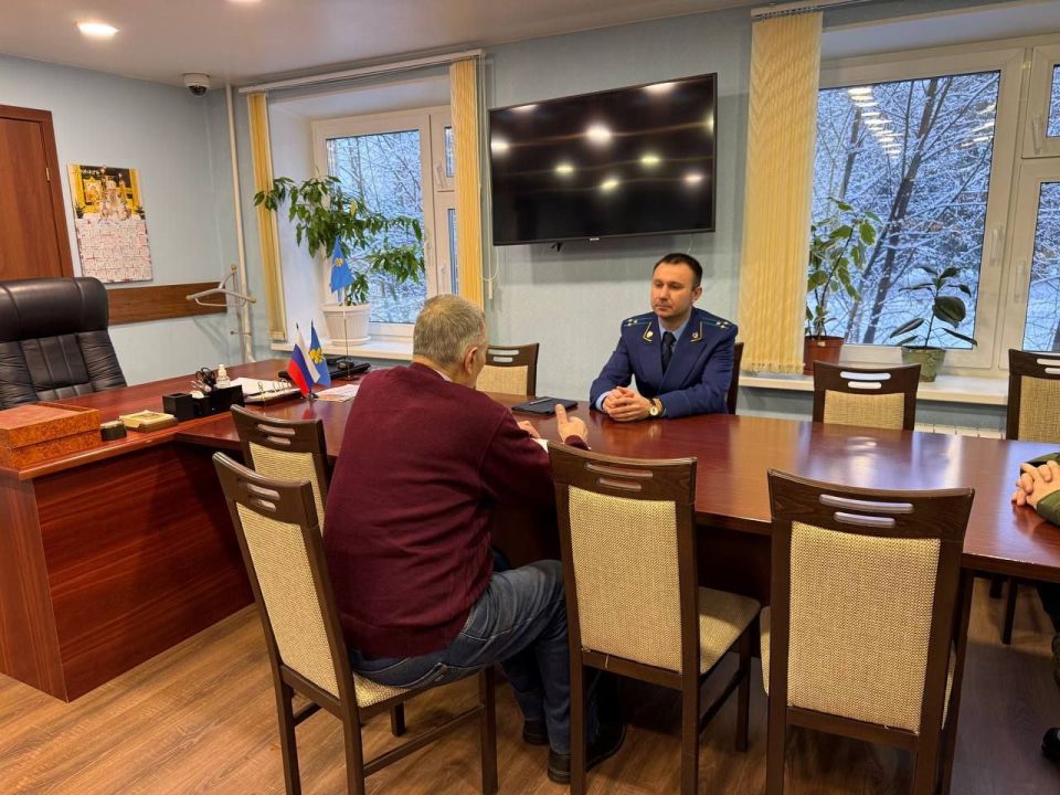 Всеволожский городской прокурор Алексей Зорин провёл личный приём граждан в Сертоловском городском поселении