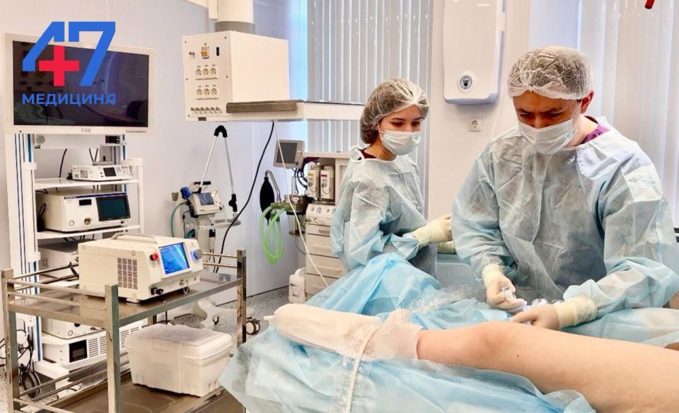 В Муринской поликлинике помогли молодой пациентке с варикозом