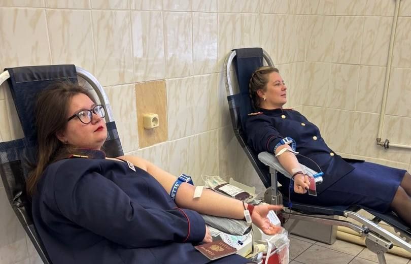 Следователи Лодейнопольского межрайонного следственного отдела приняли участие в «Дне донора»