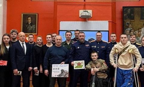 Представители Следственного комитета навестили бойцов в Военно-медицинской академии имени С.М. Кирова в Санкт-Петербурге