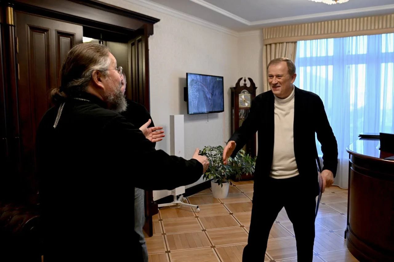 Владыка Вениамин на встрече с Александром Дрозденко рассказал о дальнейших планах по развитию Сойкинской святыни как крупного православного духовного комплекса на Северо-Западе России