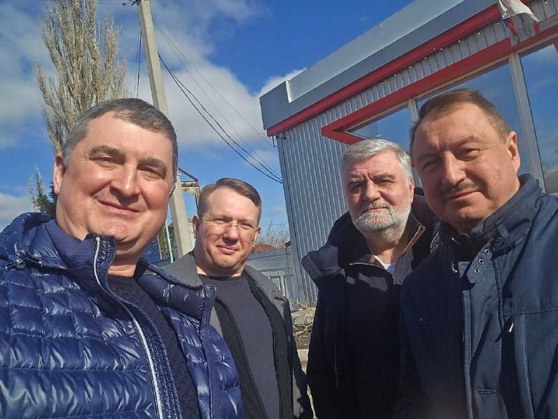 Состоялась шестая «командировка» гуманитарной миссии Фонда #НеваГрад вместе с председателем Леноблизбиркома Михаилом Лебединским, депутатами и главой администрации Свердловского городского поселения