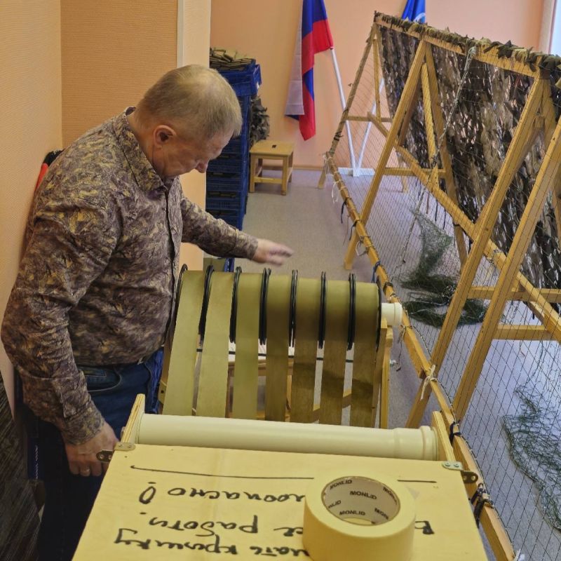 Сделано с душой: новый станок для масксетей передан волонтерам