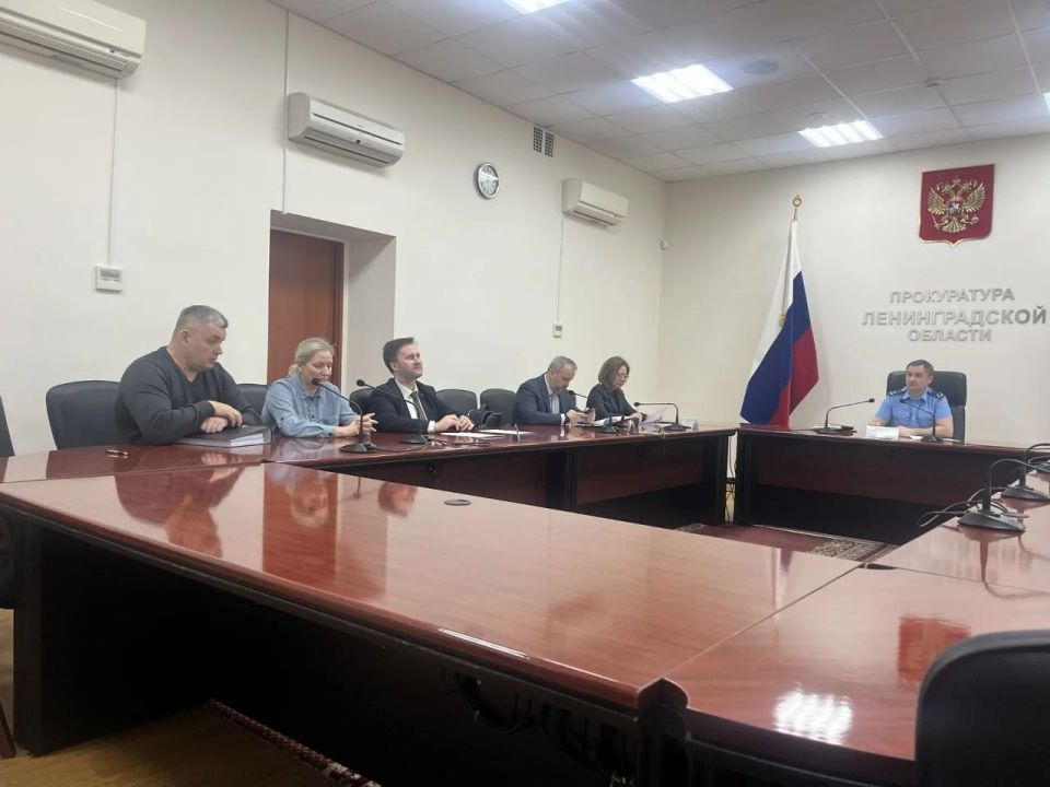 В прокуратуре Ленинградской области прошёл приём предпринимателей