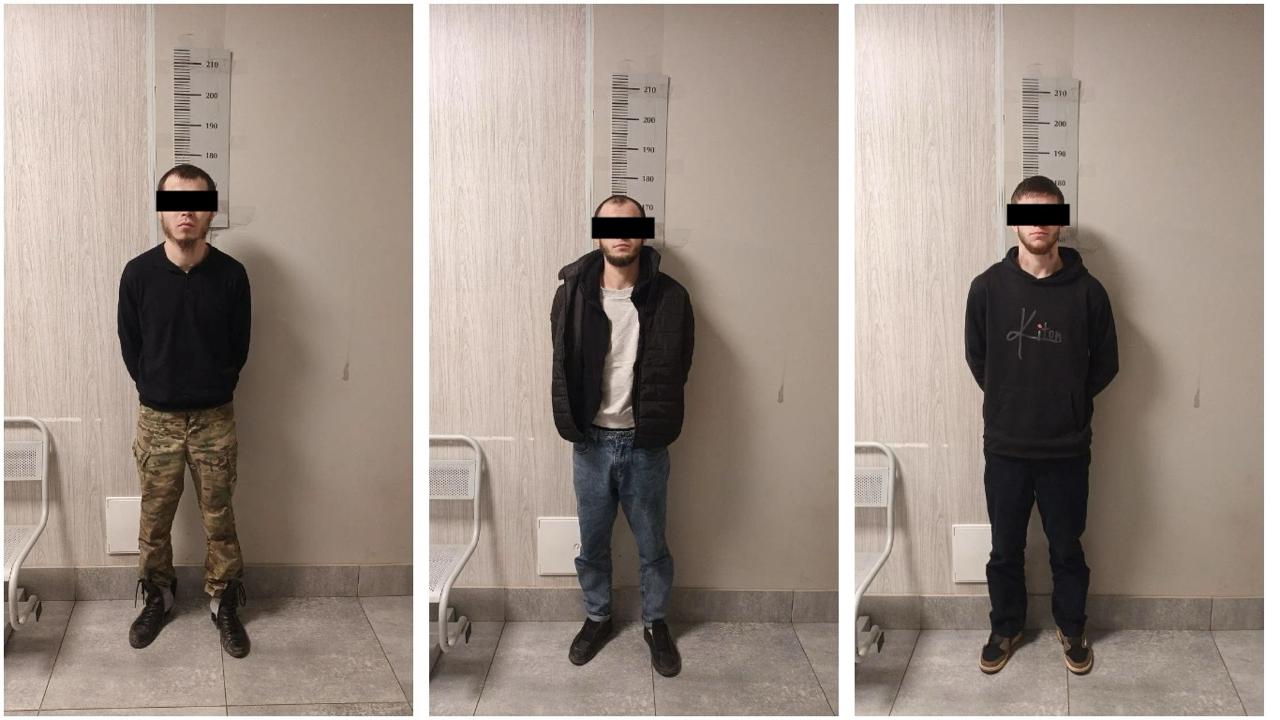 Полиция задержала троих грабителей гипермаркета в Кудрово