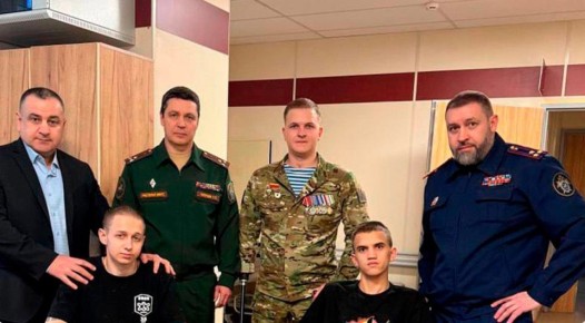 Представители СК России посетили военнослужащих, проходящих лечение в Санкт-Петербургском госпитале для ветеранов войн