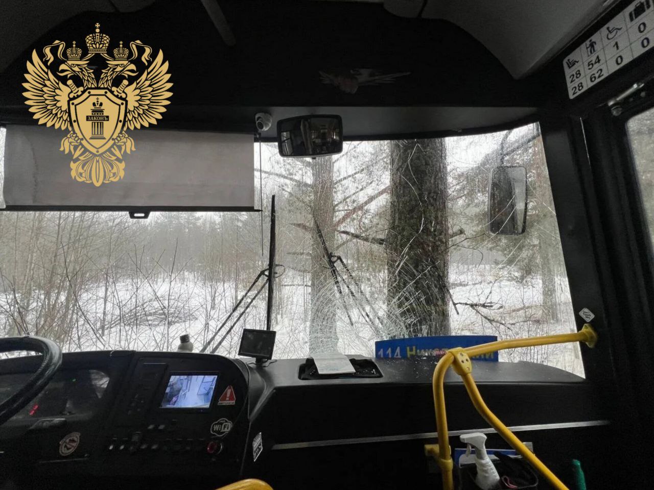 Проверка по факту ДТП с участием пассажирского автобуса