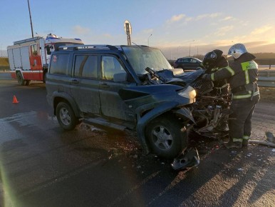 За прошедшие сутки подразделения территориального пожарно-спасательного гарнизона Ленинградской области реагировали на 18 оперативных событий: