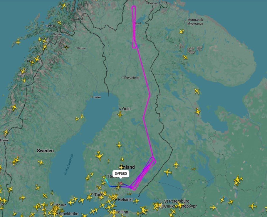 ������-��������� Gulfstream IV, ������������� ��� ������, ����� ������ ����� ����� �������