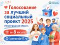 171 проект реализовали ленинградские НКО в 2025 году при поддержке #грантГубернатораЛО: комитет общественных коммуникаций открыл голосование за ТОП-5 лучших инициатив