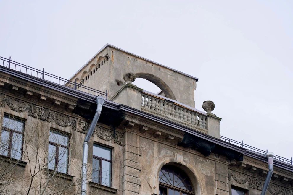Реставрация южного флигеля Дома Пеля на Литейном почти завершена Реставрация южного флигеля Дома Пеля на Литейном почти завершена