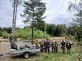 С берегов водоёмов Ленинградской области вывезли 95 кубометров мусора