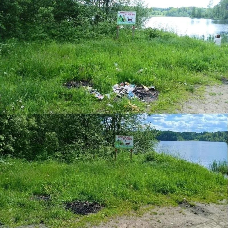 С берегов водоемов Ленобласти убрали 95 кубометров мусора С берегов водоемов Ленобласти убрали 95 кубометров мусора
