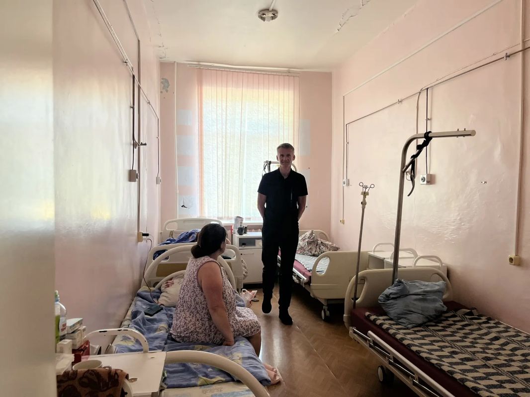 Ремонт Волосовской больницы и её структурных подразделений проходит поэтапно Ремонт Волосовской больницы и её структурных подразделений проходит поэтапно