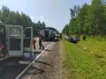 За прошедшие сутки подразделения территориального пожарно-спасательного гарнизона Ленинградской области реагировали на 16 оперативных событий: