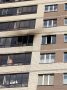 Мужчину спасли из пожара на девятом этаже в Мурино