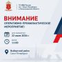 Полиция Петербурга информирует о проведении в Выборгском районе оперативно-профилактического мероприятия