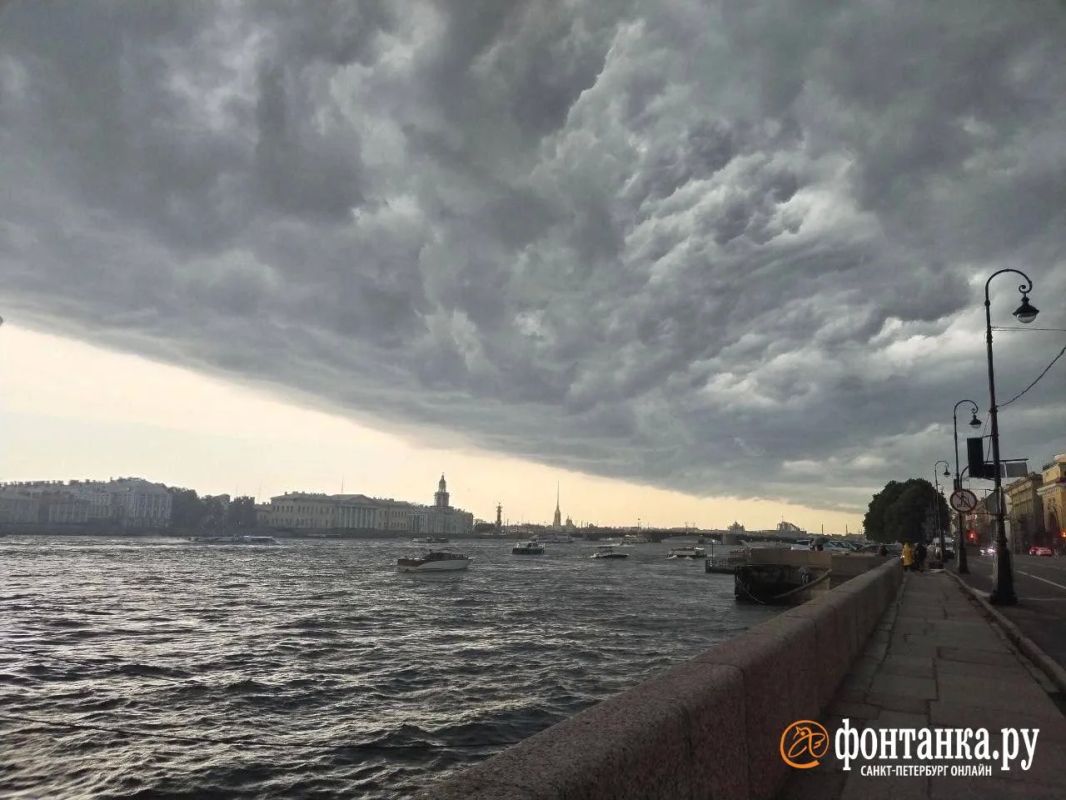 В среду в Петербурге ожидается облачная с прояснениями погода
