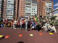 Спортивный блок, игровой городок, перголы и качели — в Колтушах на Верхней улице благоустроено новое общественное пространство
