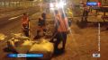 На КАД завершают ремонт провала дороги в районе Мурино