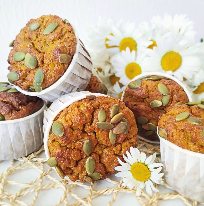 Пробуждающая сила тыквы: здоровые кексы без сахара, лактозы и глютена