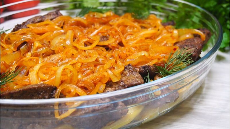 Неповторимая печень по-берлински: просто, быстро и невероятно вкусно