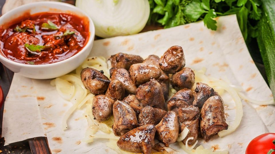 Куриные сердечки улетят как семечки: готовим с грибами за 20 минут